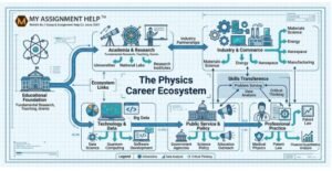 rtygfInfographic Blueprint: The Physics Career Ecosystem 